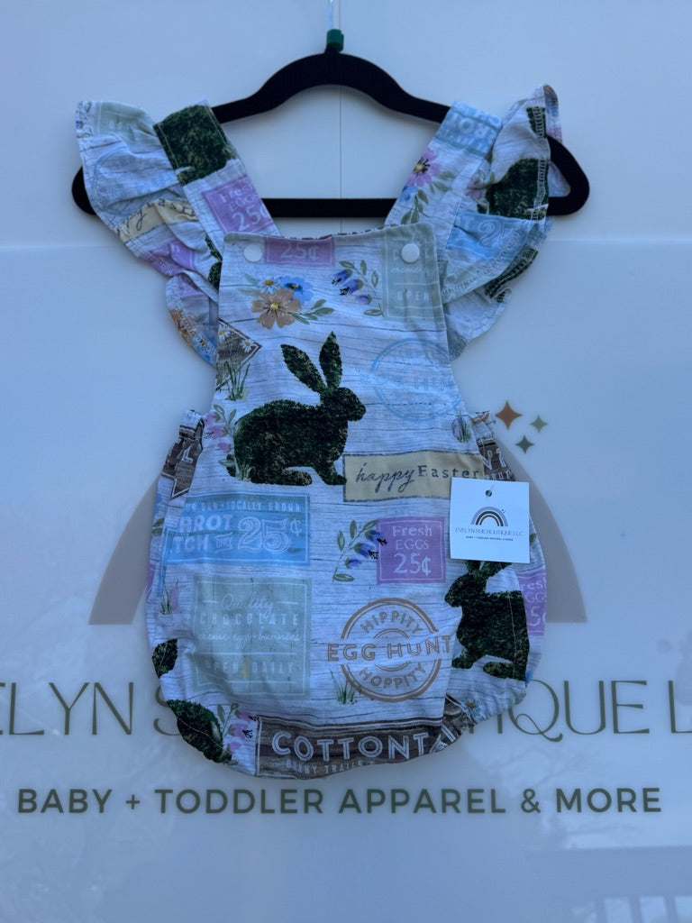 EASTER BUNNY ROMPER
