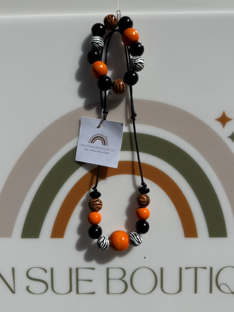 TIGER WOOD NECKLACE SET