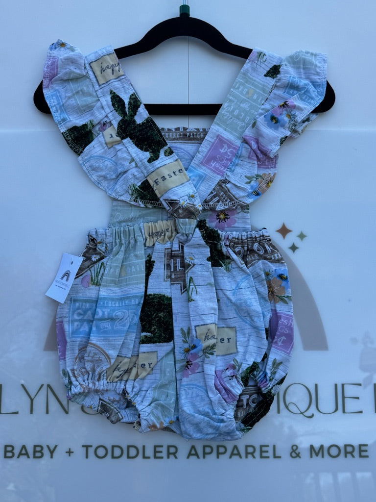 EASTER BUNNY ROMPER