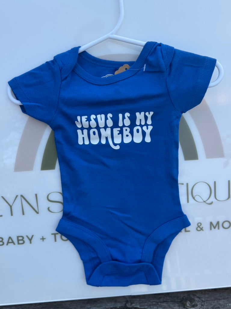 JESUS IS MY HOMEBOY ONESIE