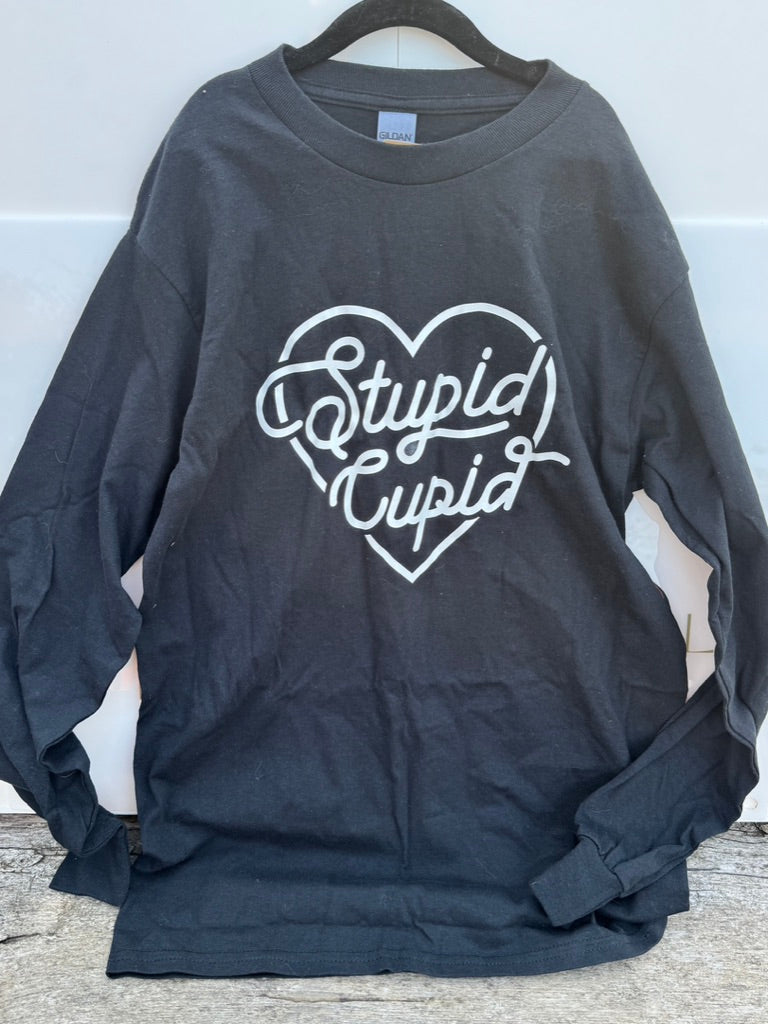STUPID CUPID LS TEE