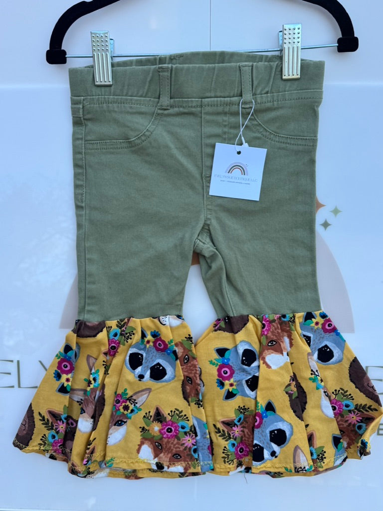 WOODLAND ANIMALS JEAN BELLS
