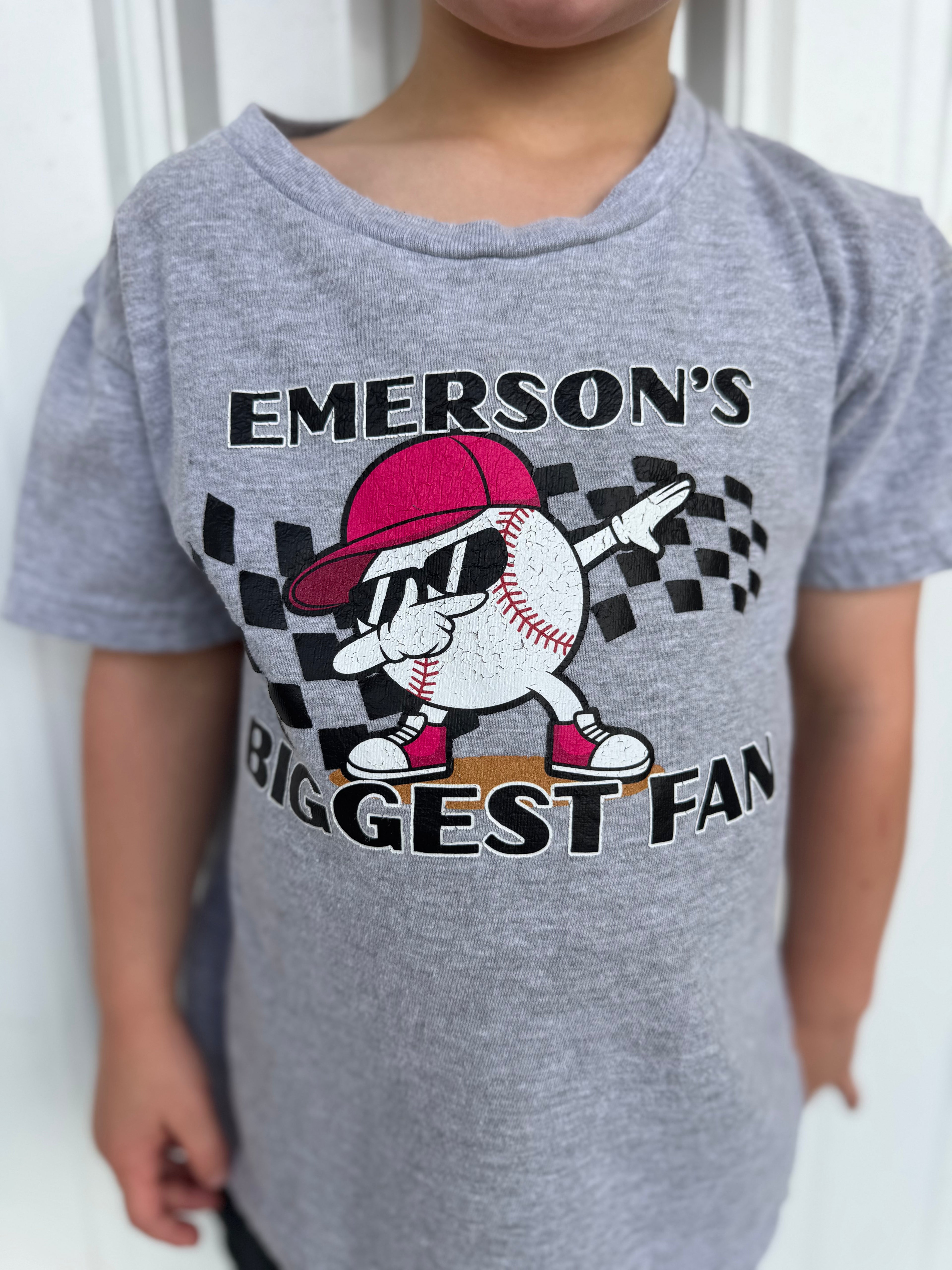BIGGEST FAN CUSTOM TEE