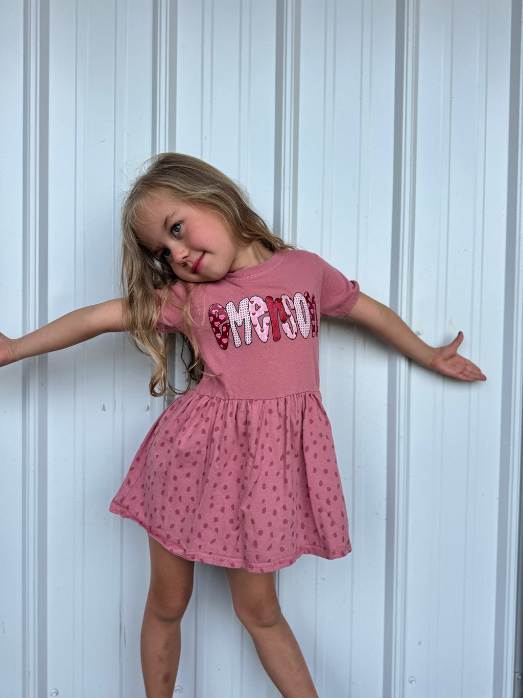 VALENTINES DAY CUSTOM DRESS
