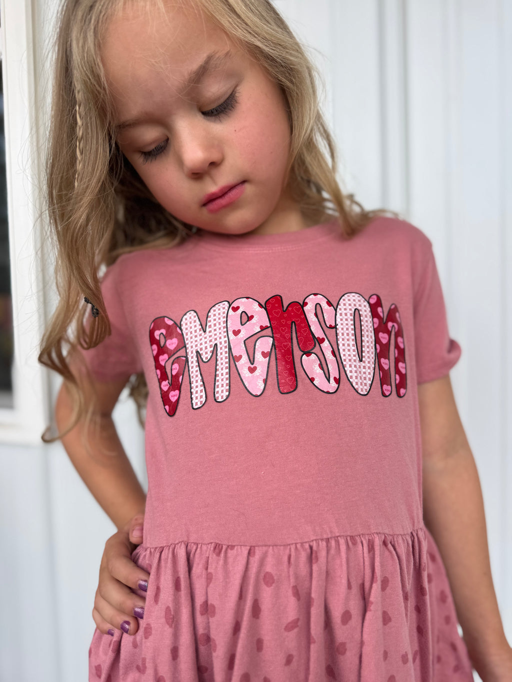 VALENTINES DAY CUSTOM DRESS