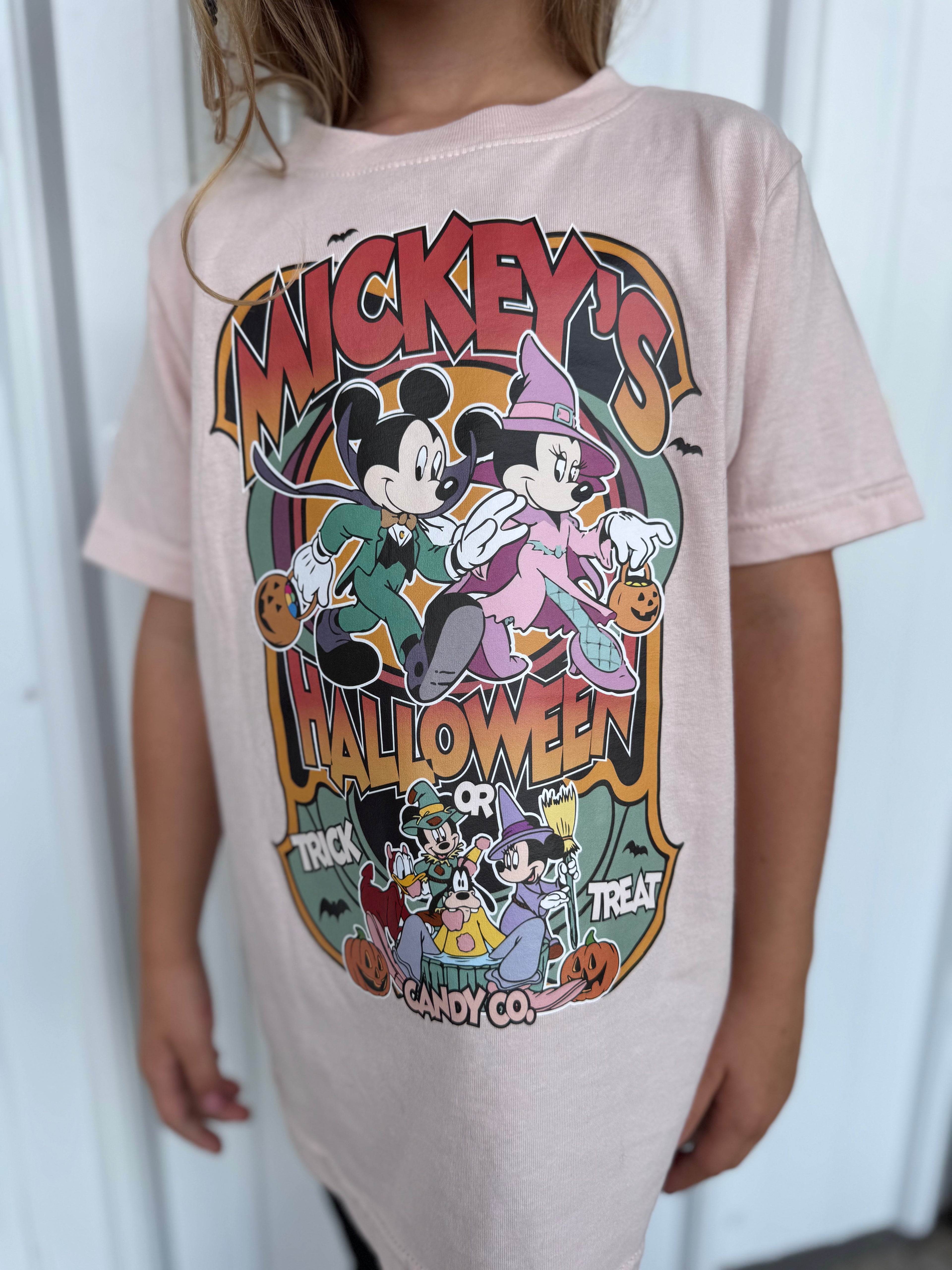 MICKEY HALLOWEEN CANDY CO. TEE