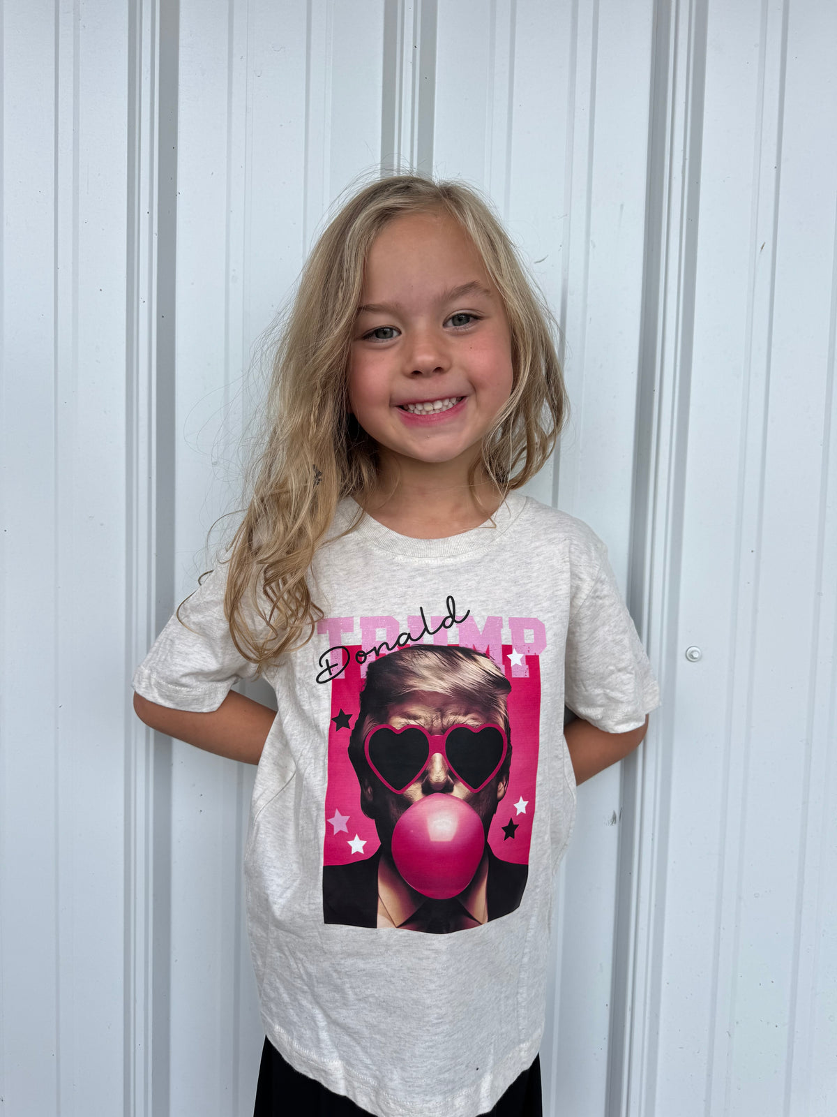 BUBBLE GUM TRUMP TEE