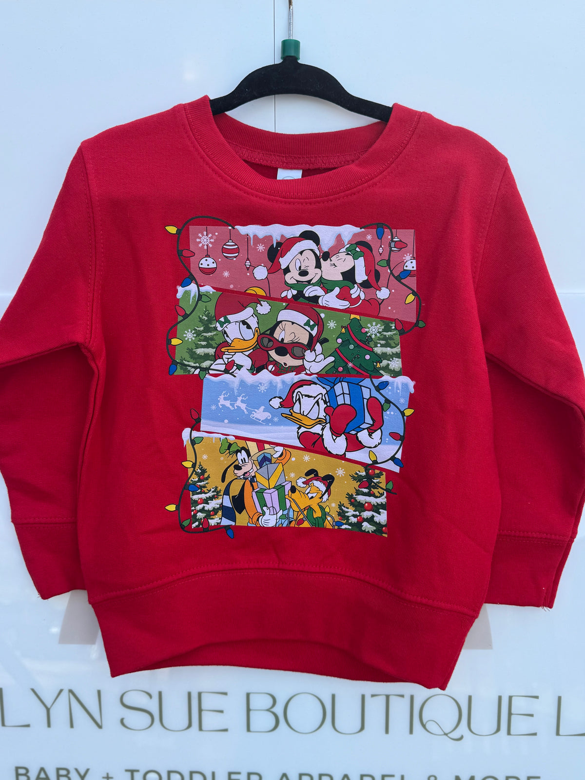 MICKEY STACKED XMAS CREW