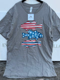 FLAG FISH TEE