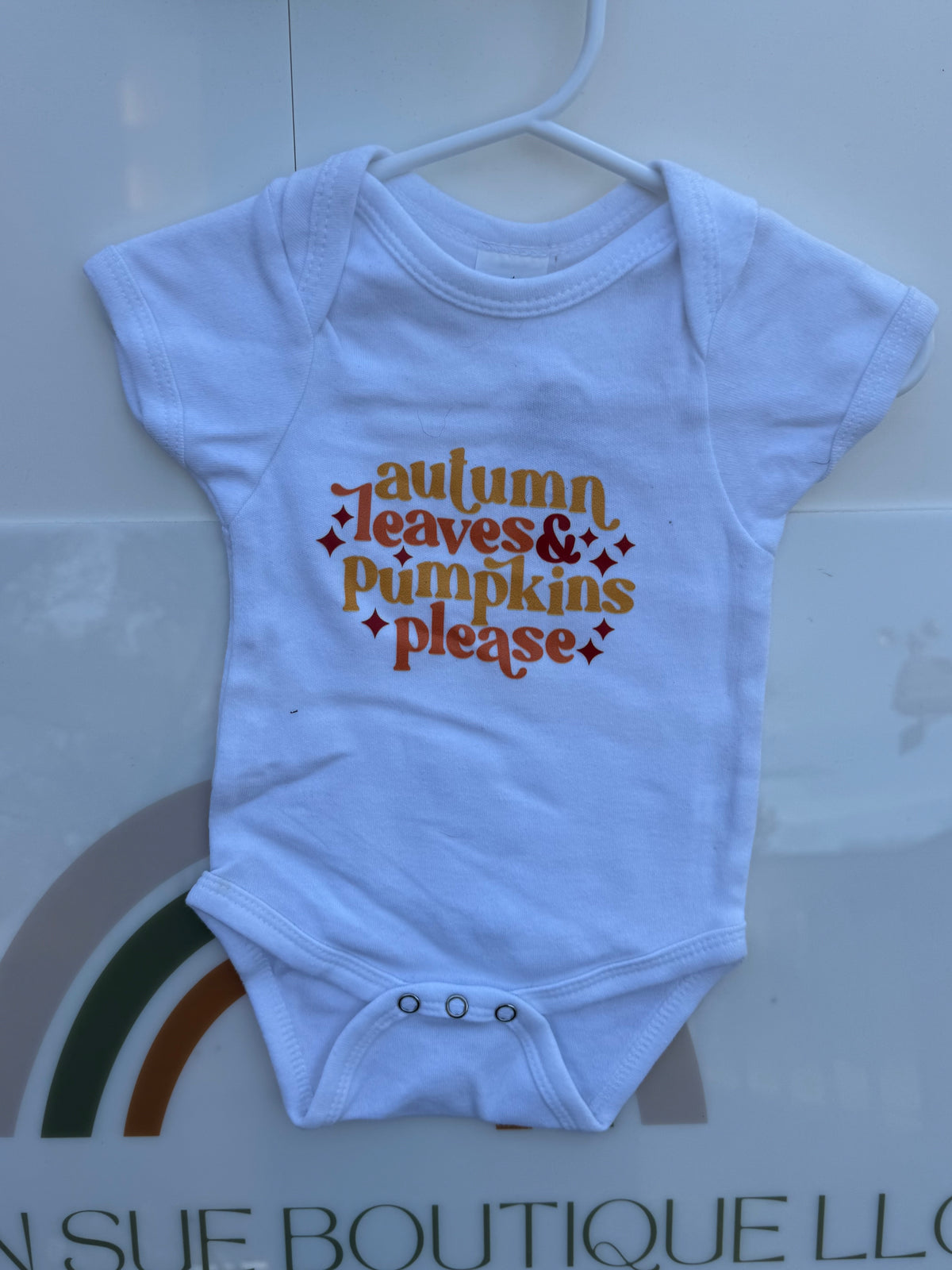 AUTUMN LEAVES ONESIE