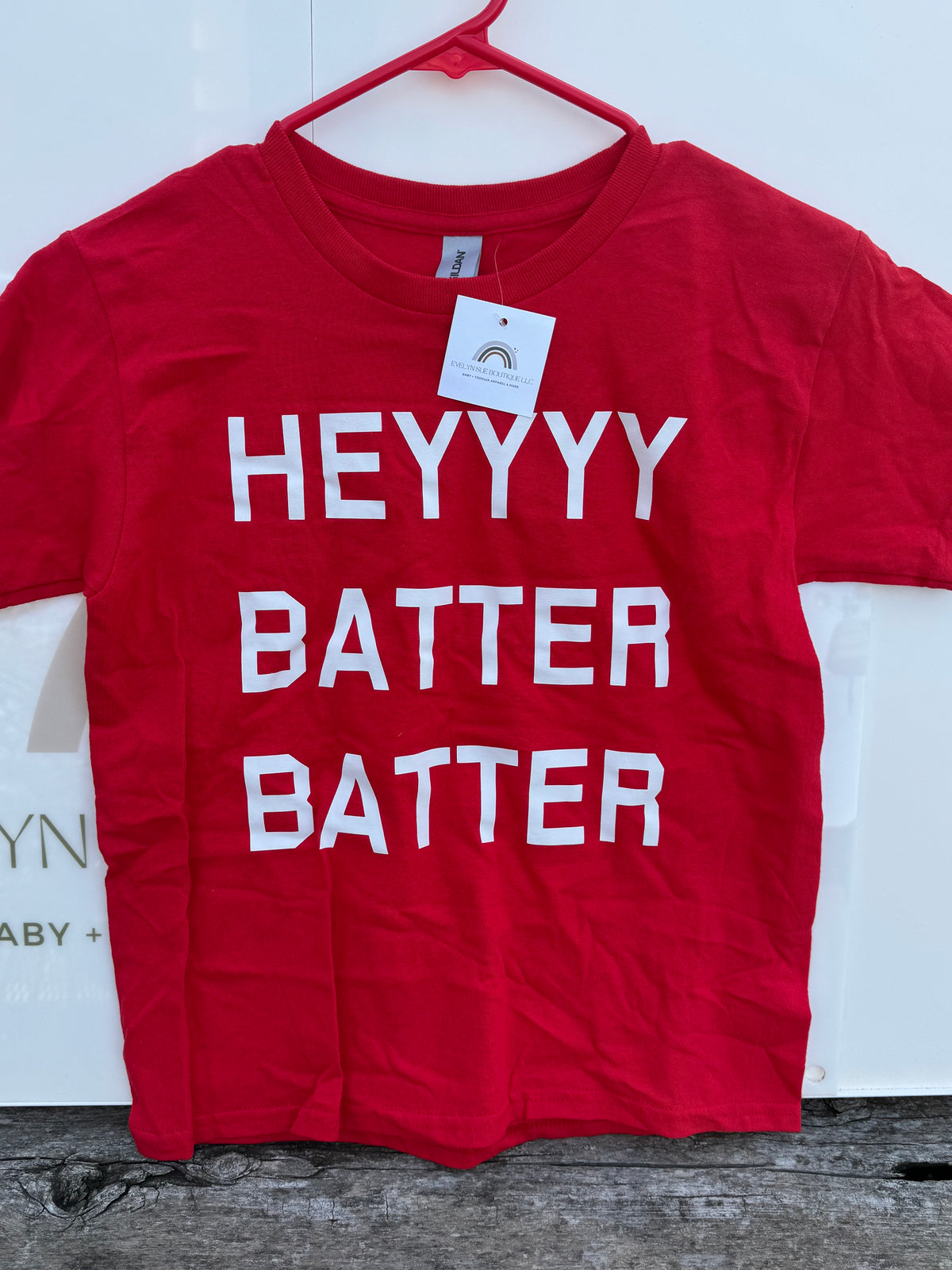 HEY BATTER BATTER TEE