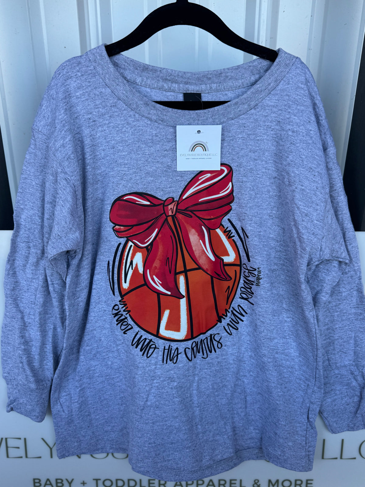 ENTER HIS COURTS LS TEE