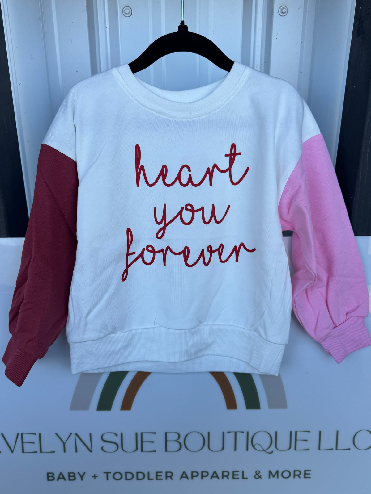 HEART YOU FOREVER SWEATER