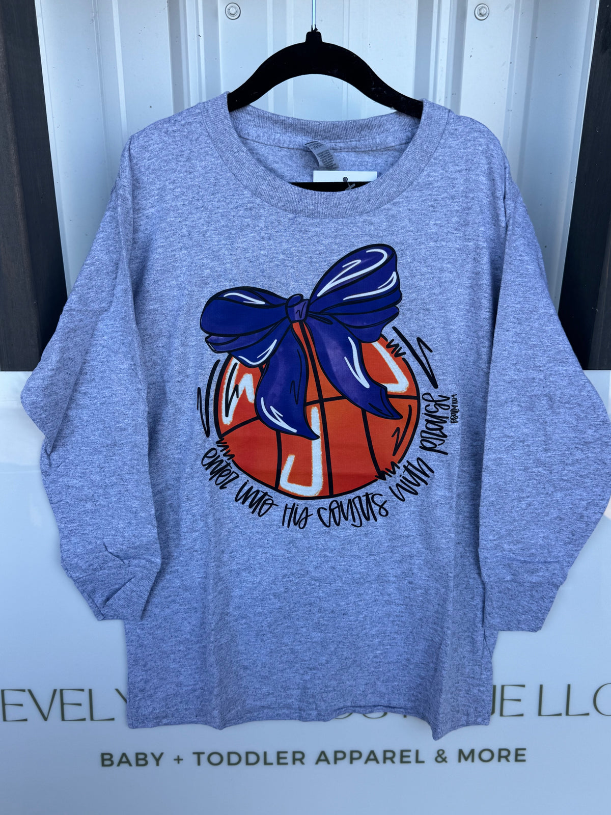 ENTER HIS COURTS LS TEE