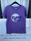 ELKINS ELKS BASEBALL TEE