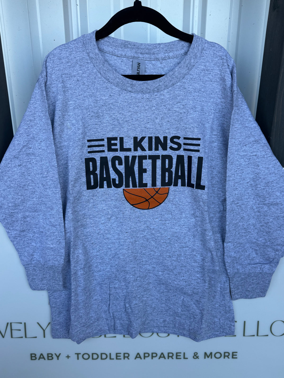 ELKINS BASKETBALL LS TEE