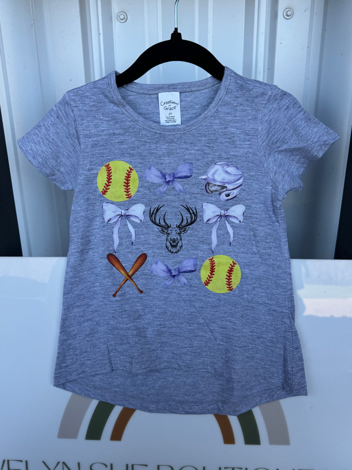 ELKINS SOFTBALL SPIRIT TEE